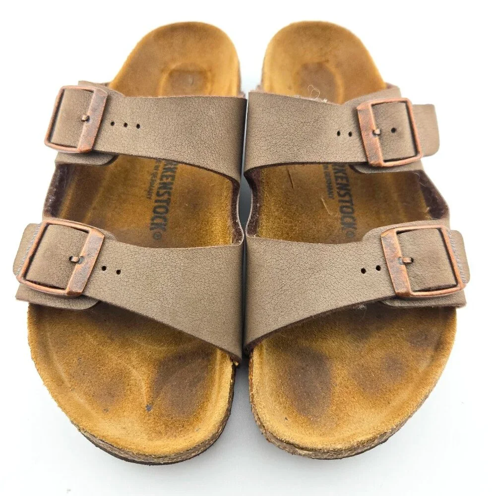 🟤 BIRKENSTOCK Arizona Kids Sandals | Euro 32 / US 13–13.5 | Birko-Flor® Nubuck